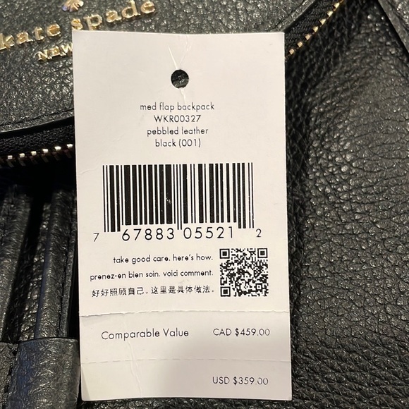 EUC! Kate Spade Leila Medium Flap Backpack - Picture 7 of 7